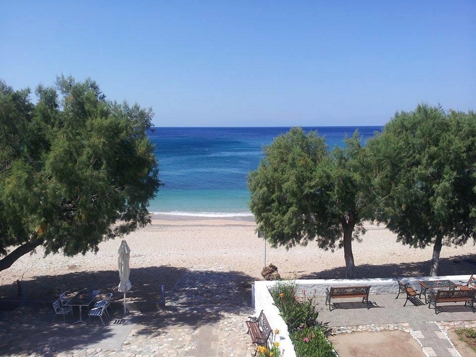 Pano Sto Kyma Studios Plomari Exterior foto
