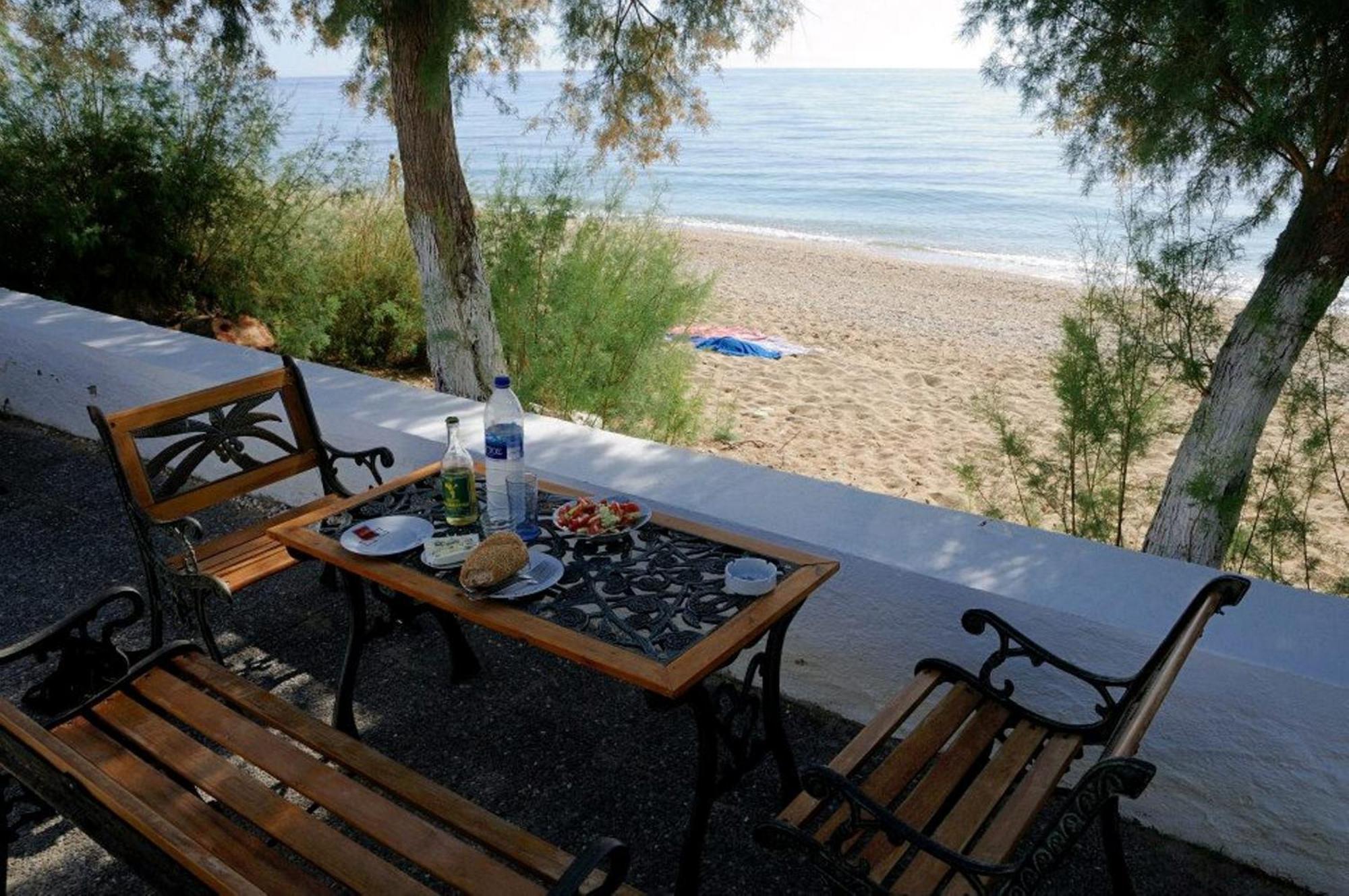 Pano Sto Kyma Studios Plomari Exterior foto
