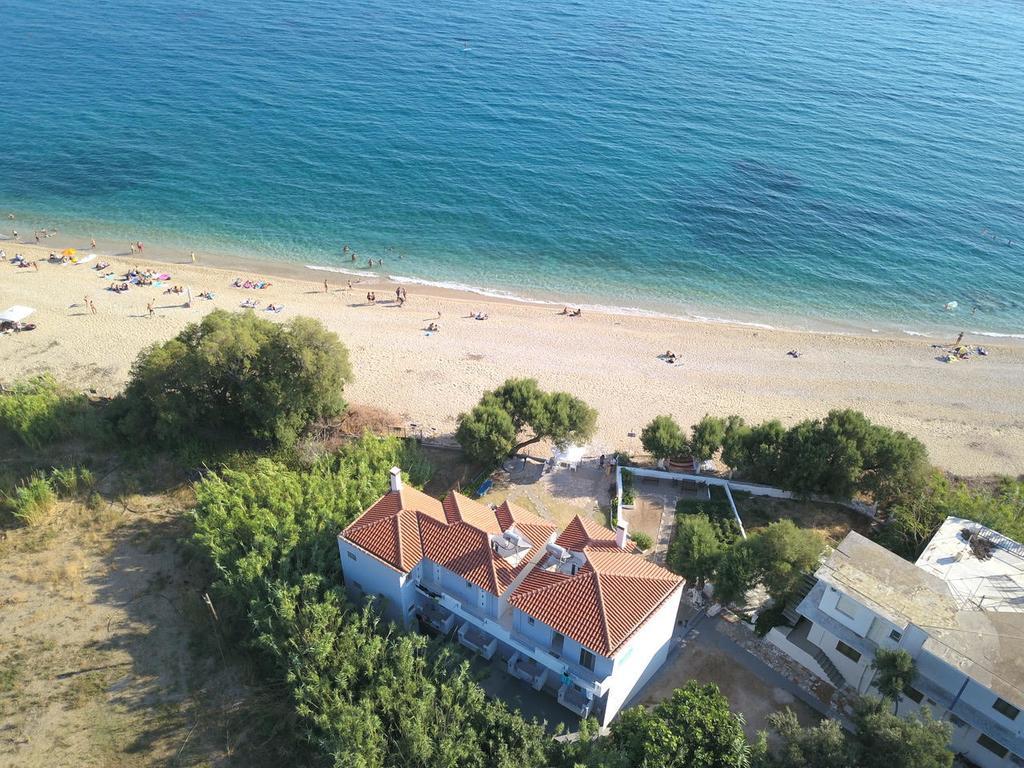 Pano Sto Kyma Studios Plomari Exterior foto